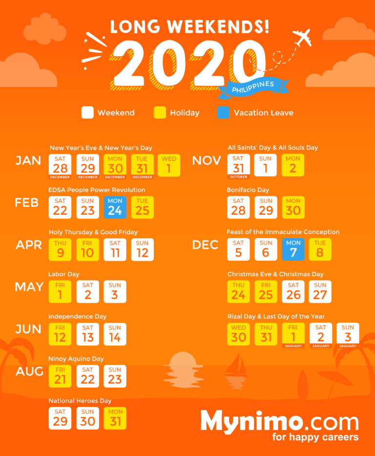 Your Ultimate Guide to Philippine Holidays and Long Weekends in 2020 | Blog